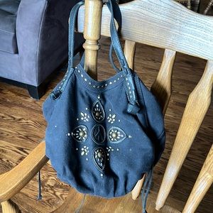 Canvas like new shoulder bag